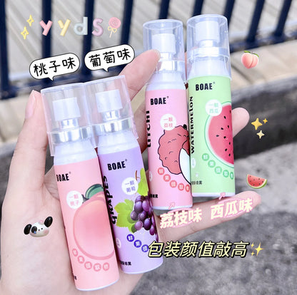 Oral Freshening Spray Natural Fruity Flavor Oral Care Spray Portable Long-lasting Remove Oral Odor for Smoker Освежитель Для Рта