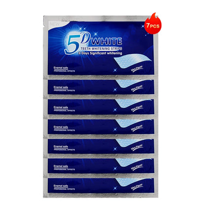 5D Whitening Teeth Stickers White Teeth Gel Teeth Whitening Strips Clean Teeth Yellow Smoke Stains Tea Stains Oral Hygiene Care